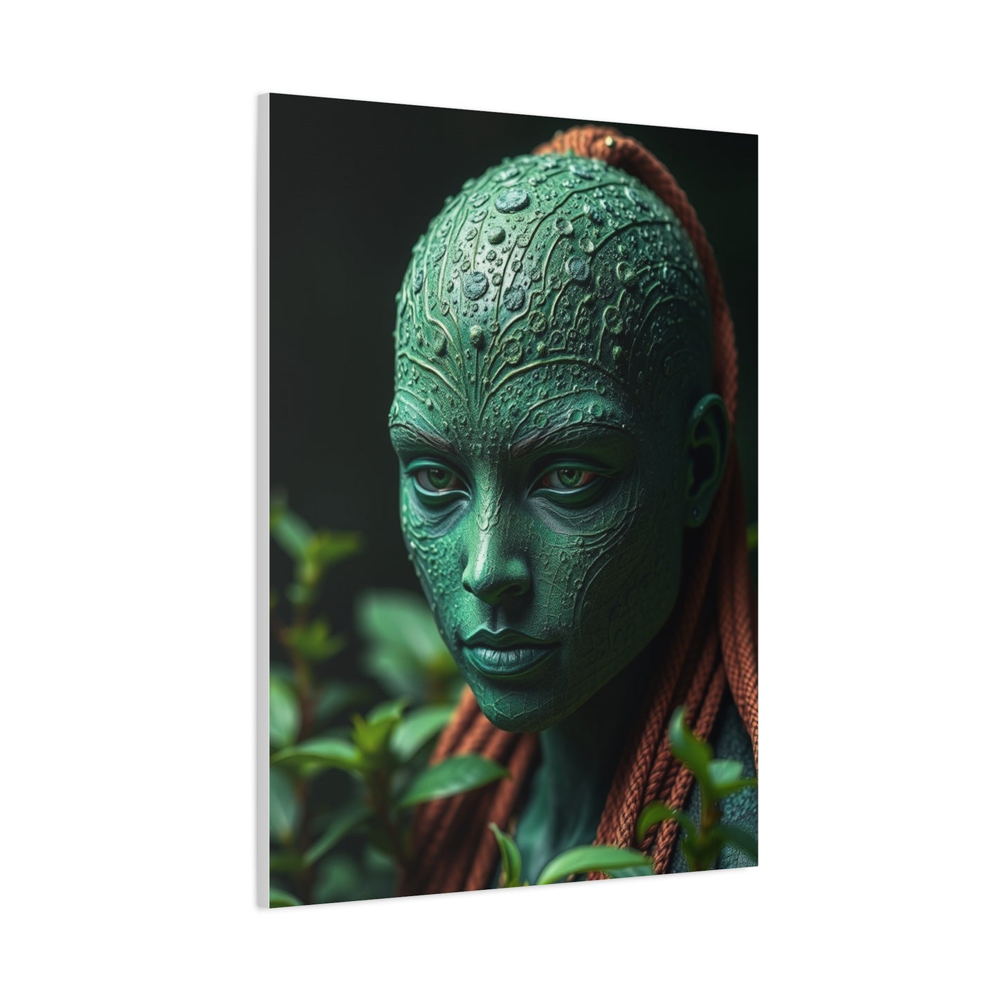 Verdant Serenity Canvas Wall Art & Canvas Print