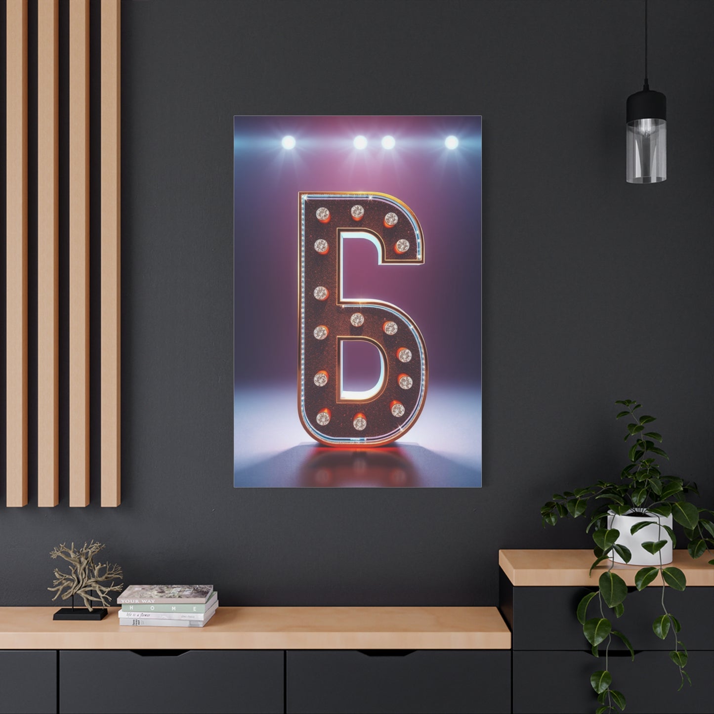 Supreme Alphabet & Letter B Art Collection Wall Art & Canvas Print