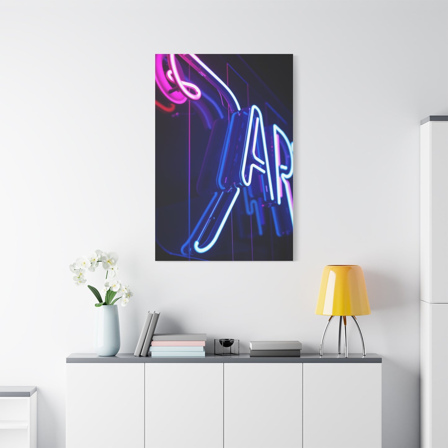 Neon Art Premium Canvas 20 Wall Art & Canvas Print