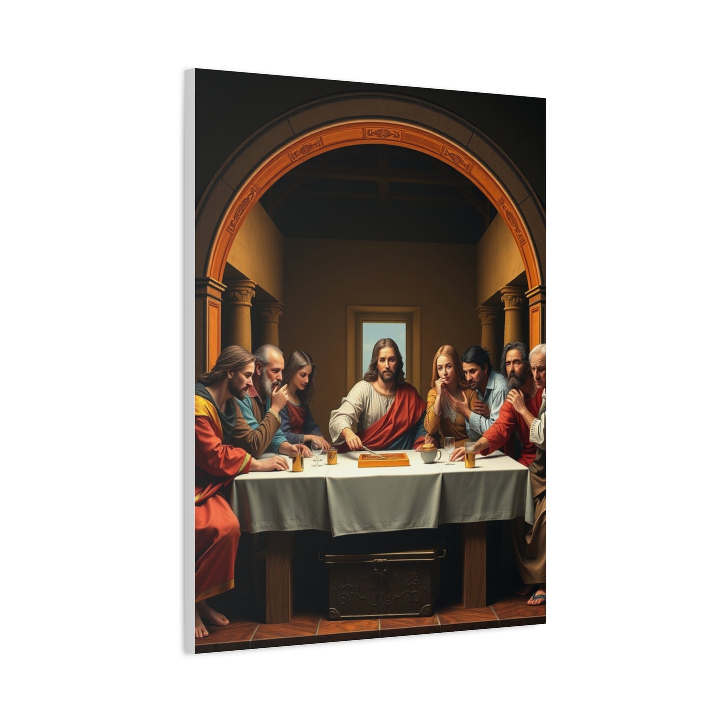 The Last Supper Art Canvas Art 2 Wall Art & Canvas Print