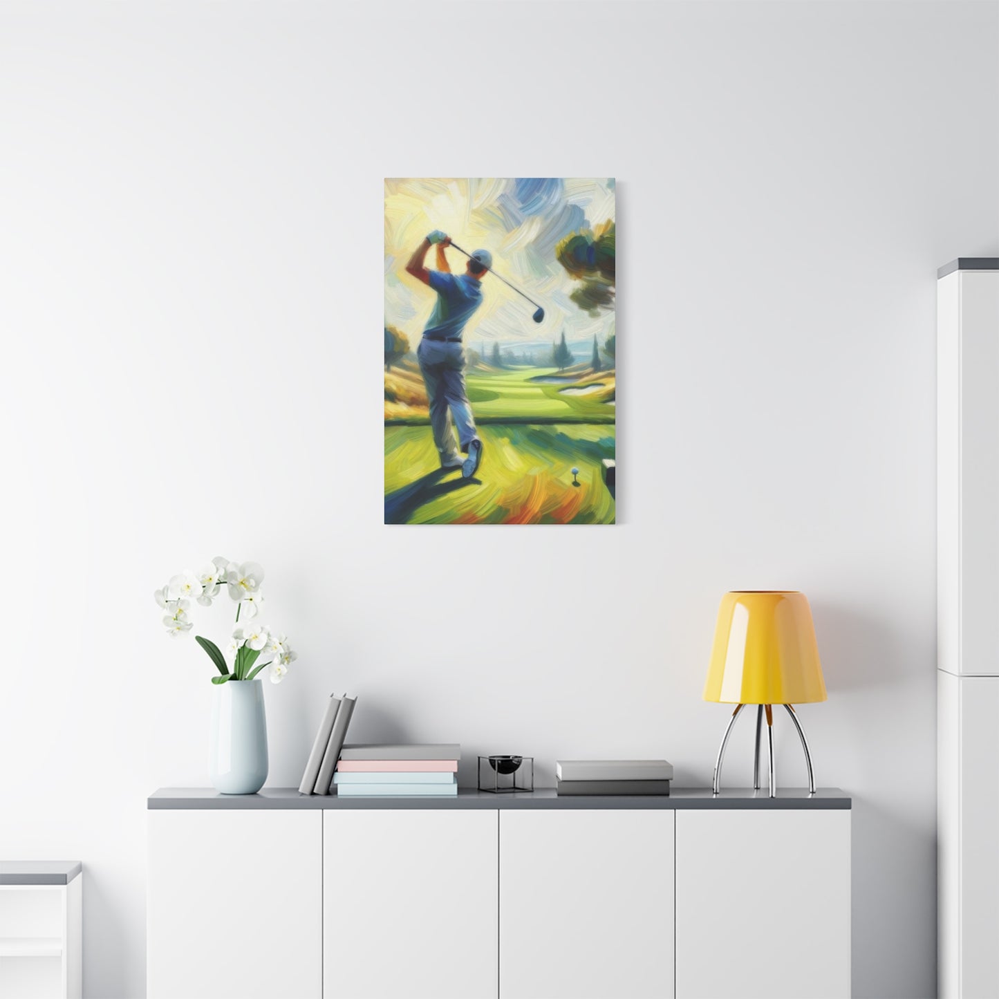 Golf Swing 2 Wall Art & Canvas Prints