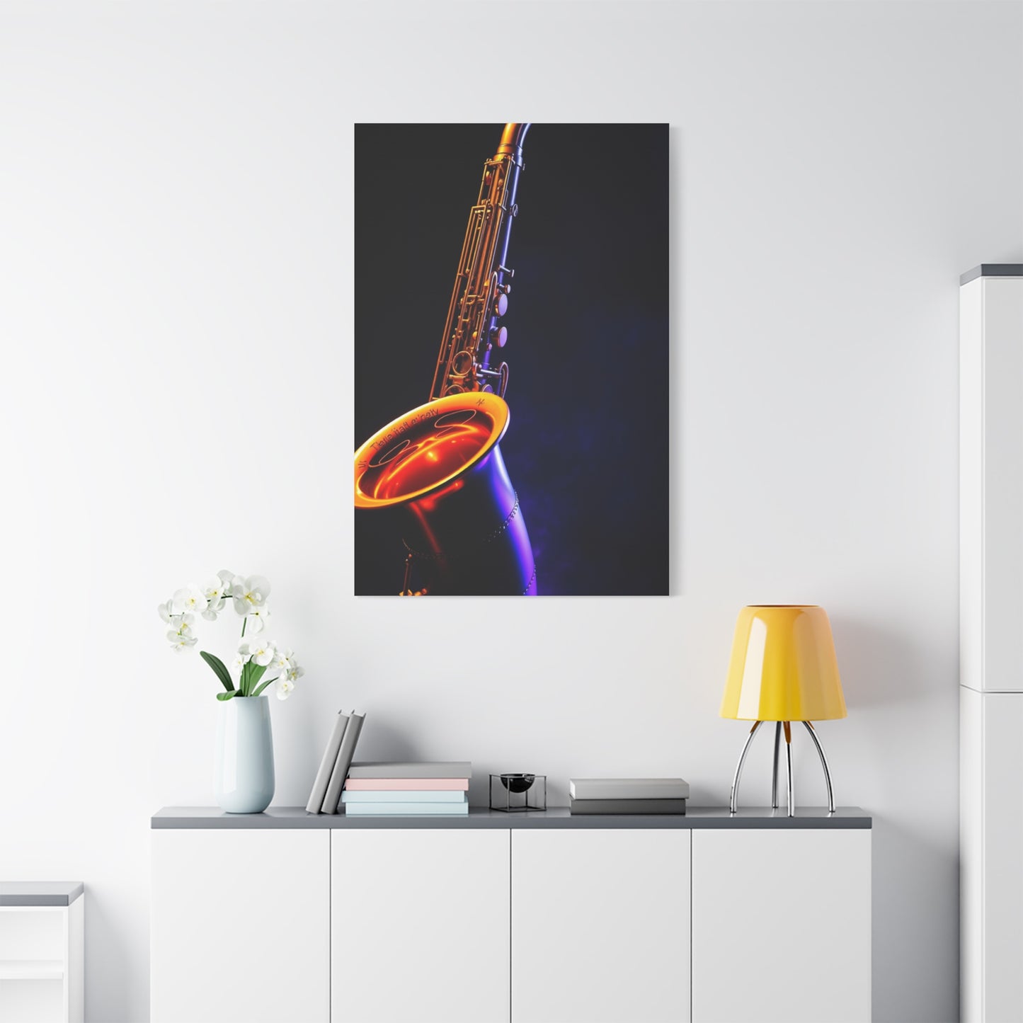 Saxophone Art Canvas Art 2 Wall Art & Canvas Print