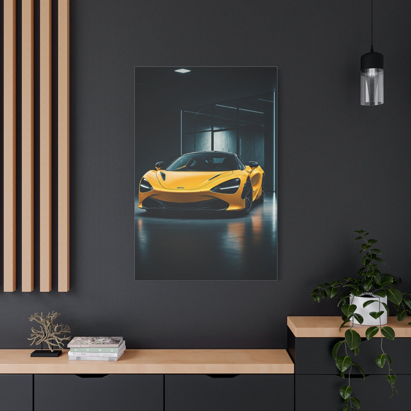 McLaren 720S Private Showroom Wall Art & Canvas Prints
