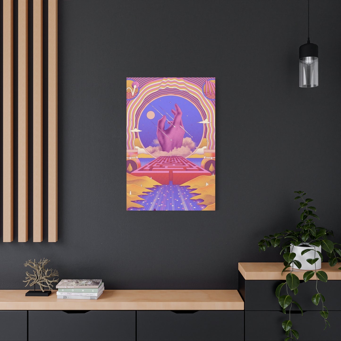 Hand Colorful Wall Art & Canvas Prints