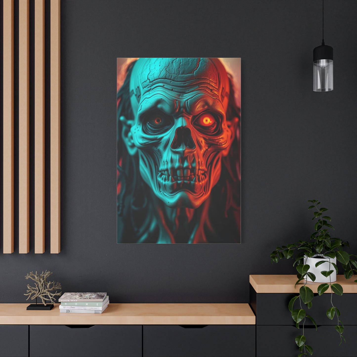 Vision Zombie Art Art Wall Art & Canvas Print