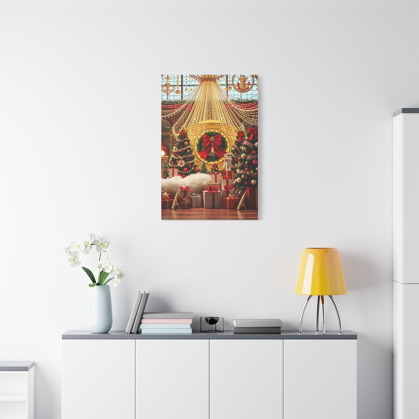 Opulent Holiday Splendor Canvas