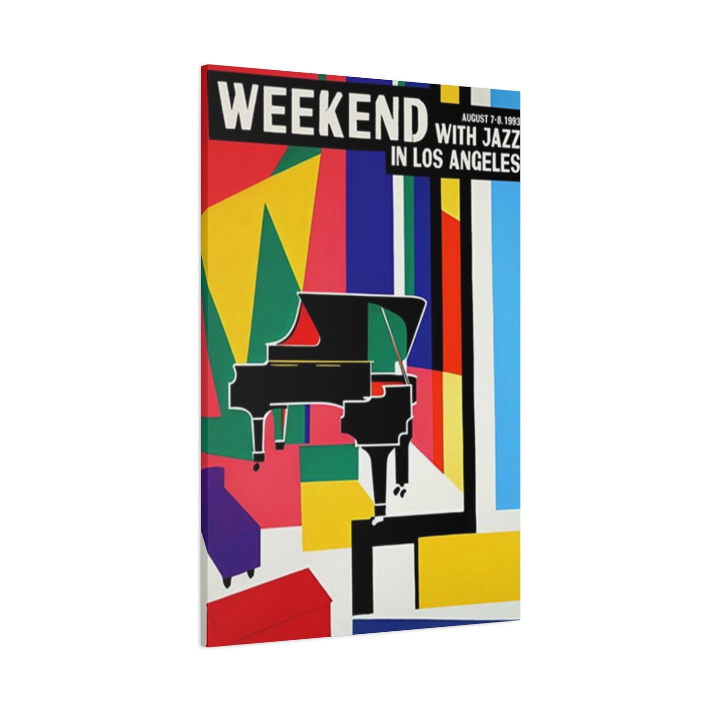 Weekend With Jazz In Los Angeles Wall Art & Canvas Prints