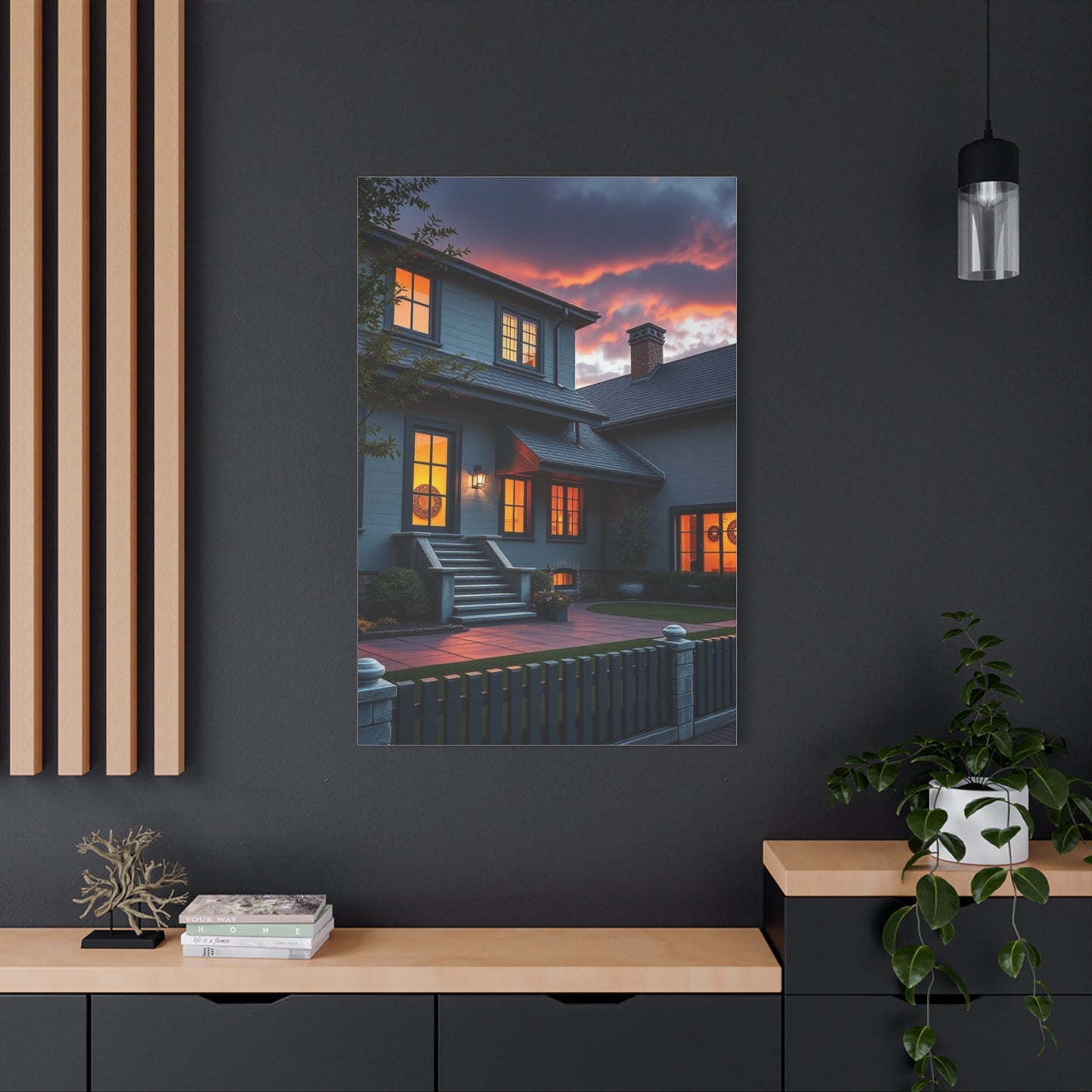 House & Dwelling Art Luxury Canvas Wall Art & Canvas Print