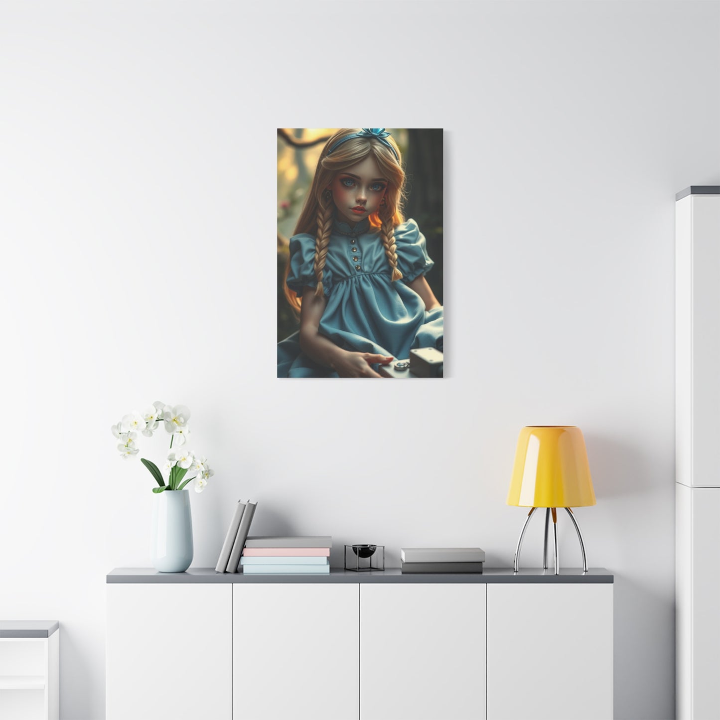 Supreme Art Collection Alice In Wonderland Characters Wall Art & Canvas Print
