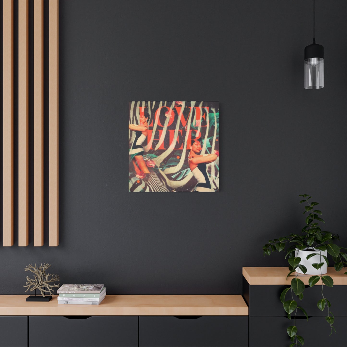 Frank Moth Love Her Wall Art & Canvas Prints