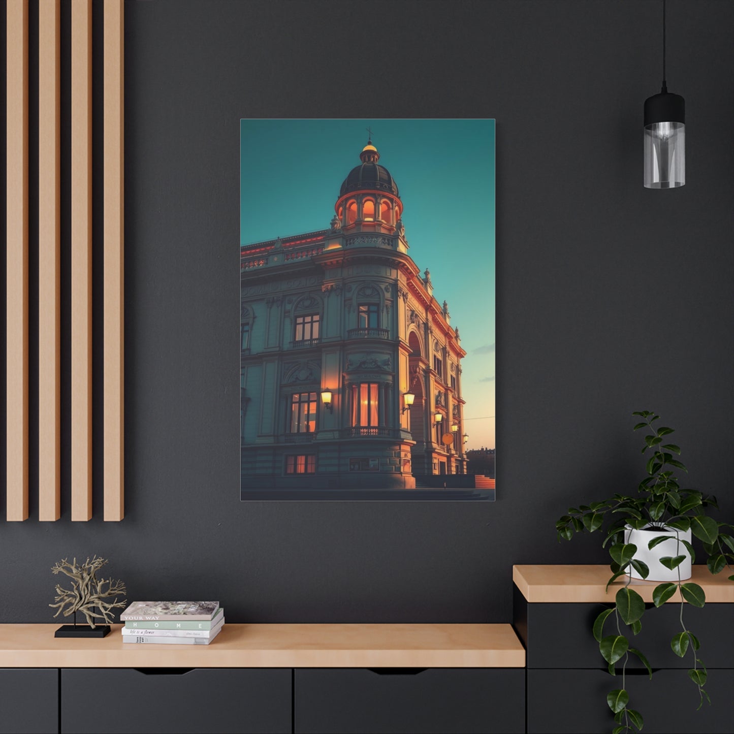 Geometric Grandeur Canvas Wall Art & Canvas Print