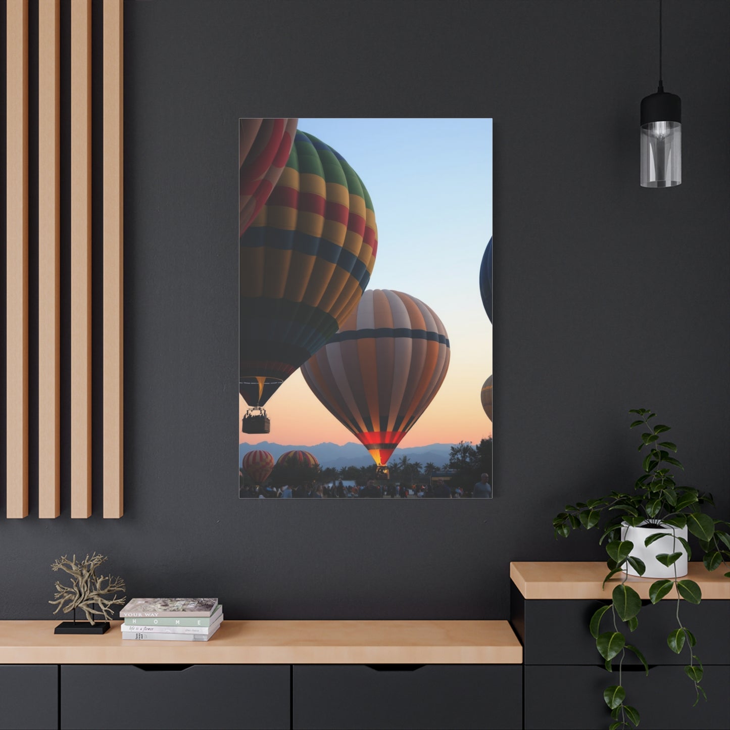 Hot Air Balloon Art Supreme Canvas Wall Art & Canvas Print