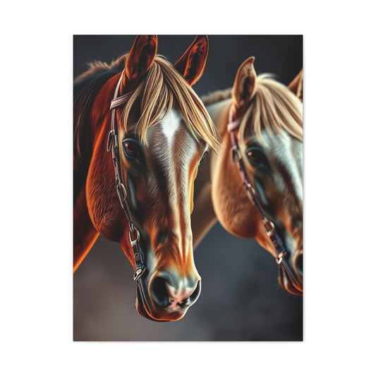 Sovereign Horse Tableau Wall Art & Canvas Print