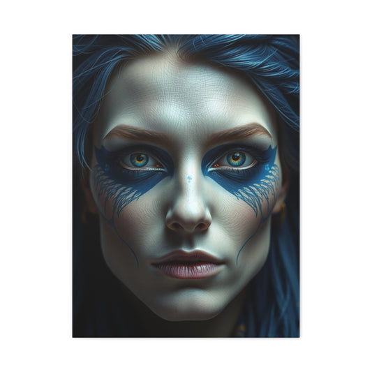 Collection Blue & Gray Art Art Wall Art & Canvas Print