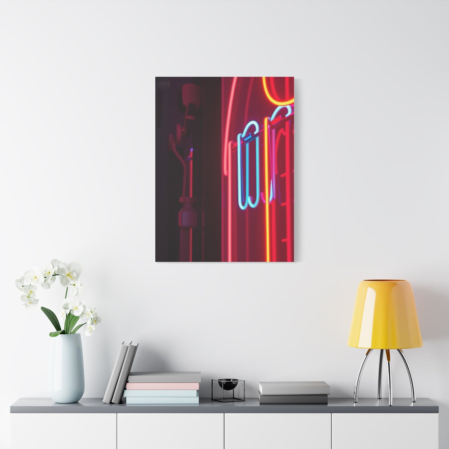 Neon Art Premium Canvas 19 Wall Art & Canvas Print