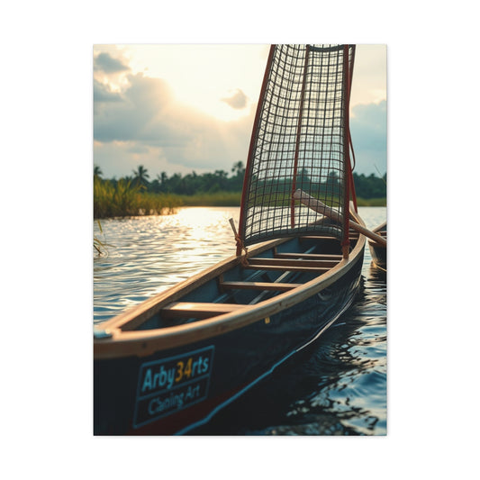 Canoe Art Luxury Canvas Wall Art & Canvas Print