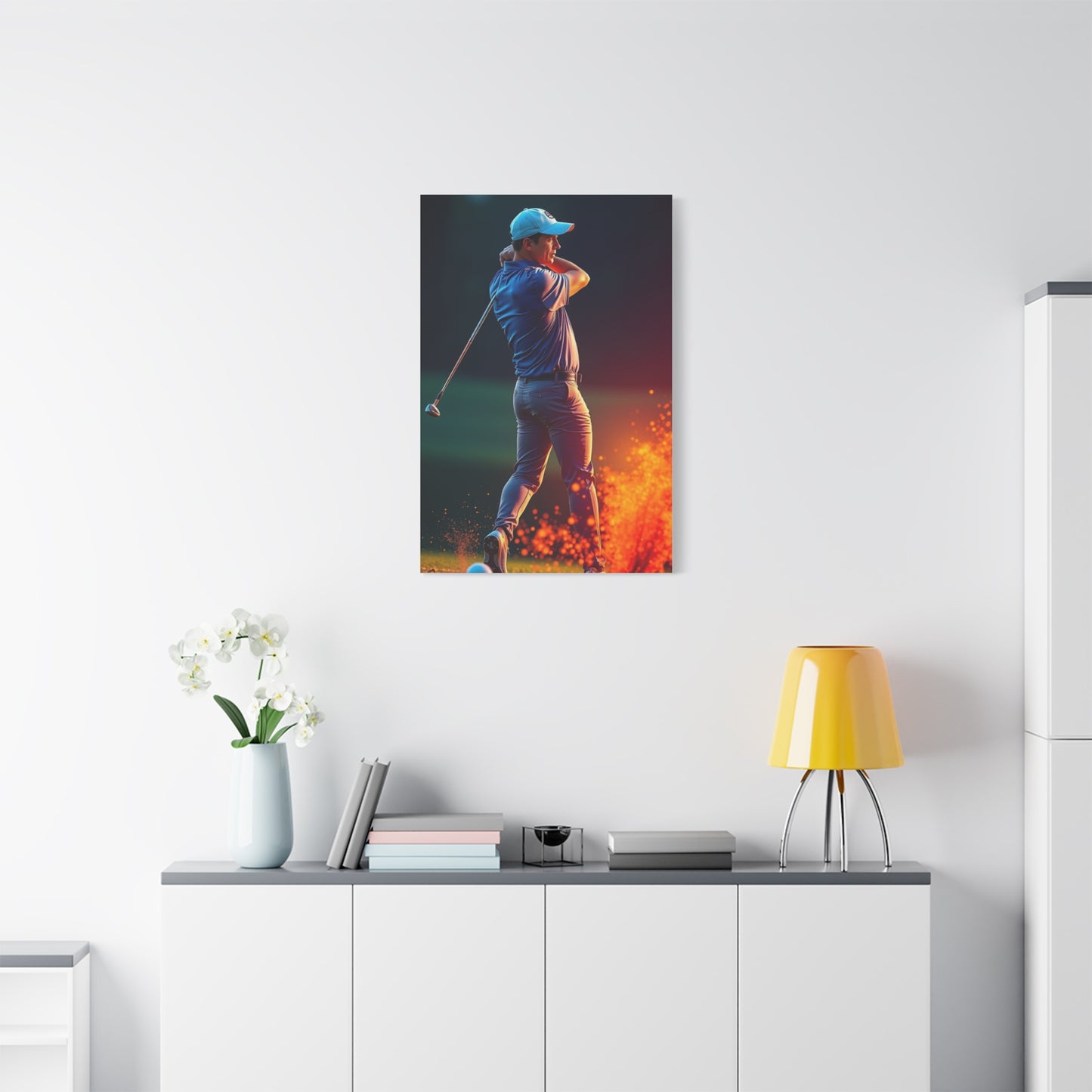 Verdant Swing Elegance Wall Art & Canvas Print