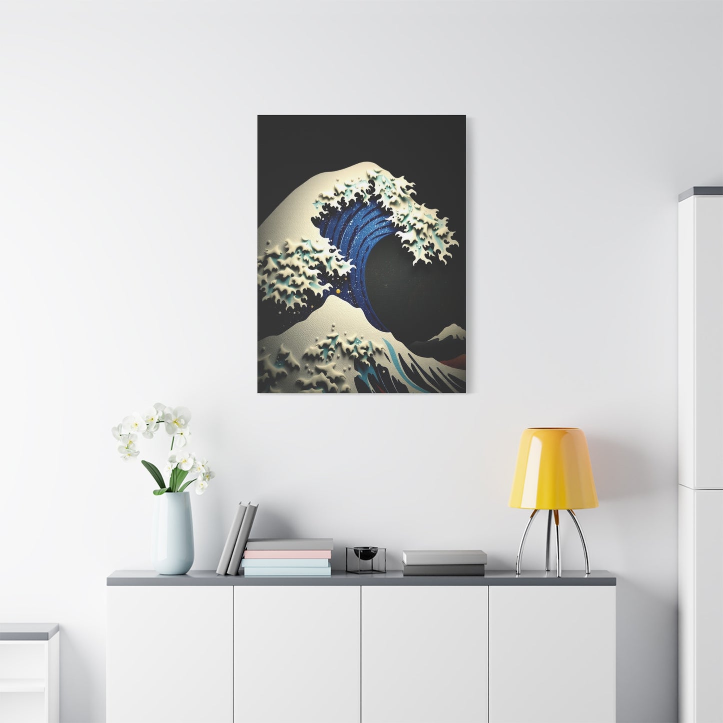 Hokusais Tranquil Waterscape Wall Art & Canvas Print