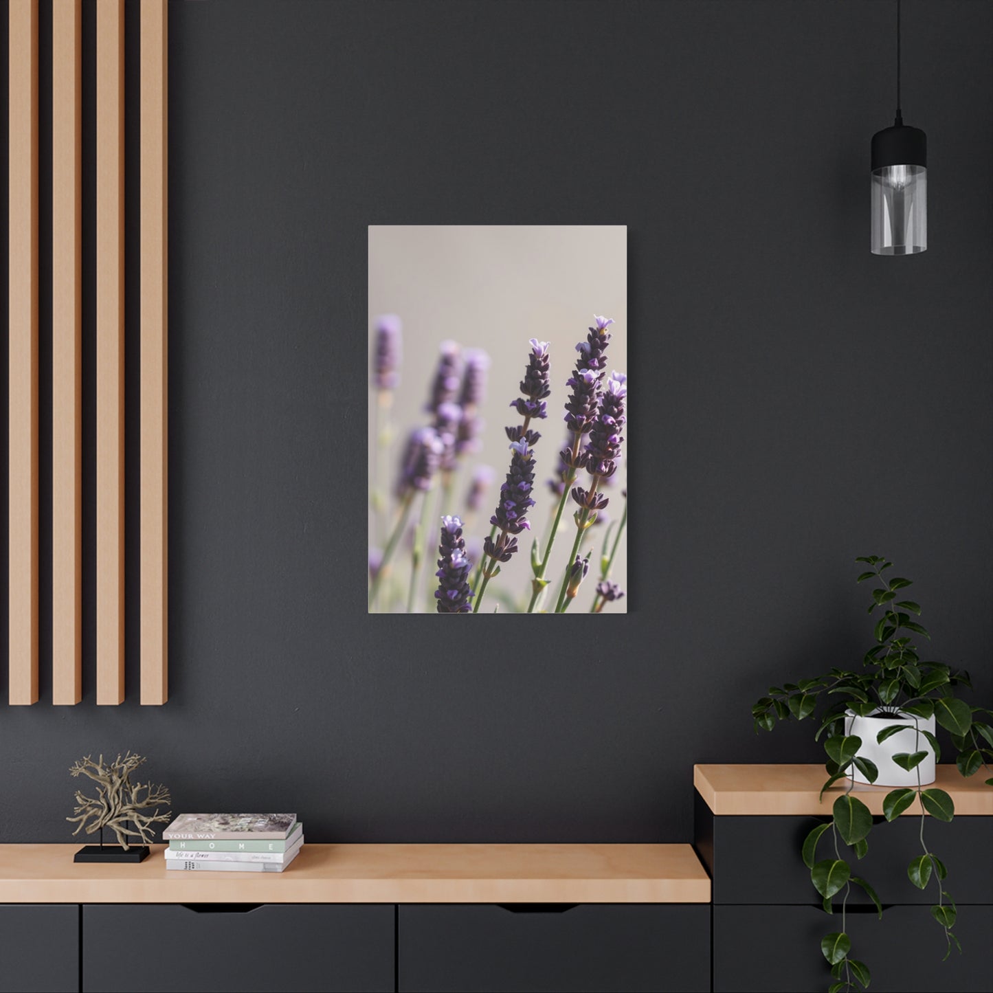 Lavender Herb Art Canvas Art 1 Wall Art & Canvas Print