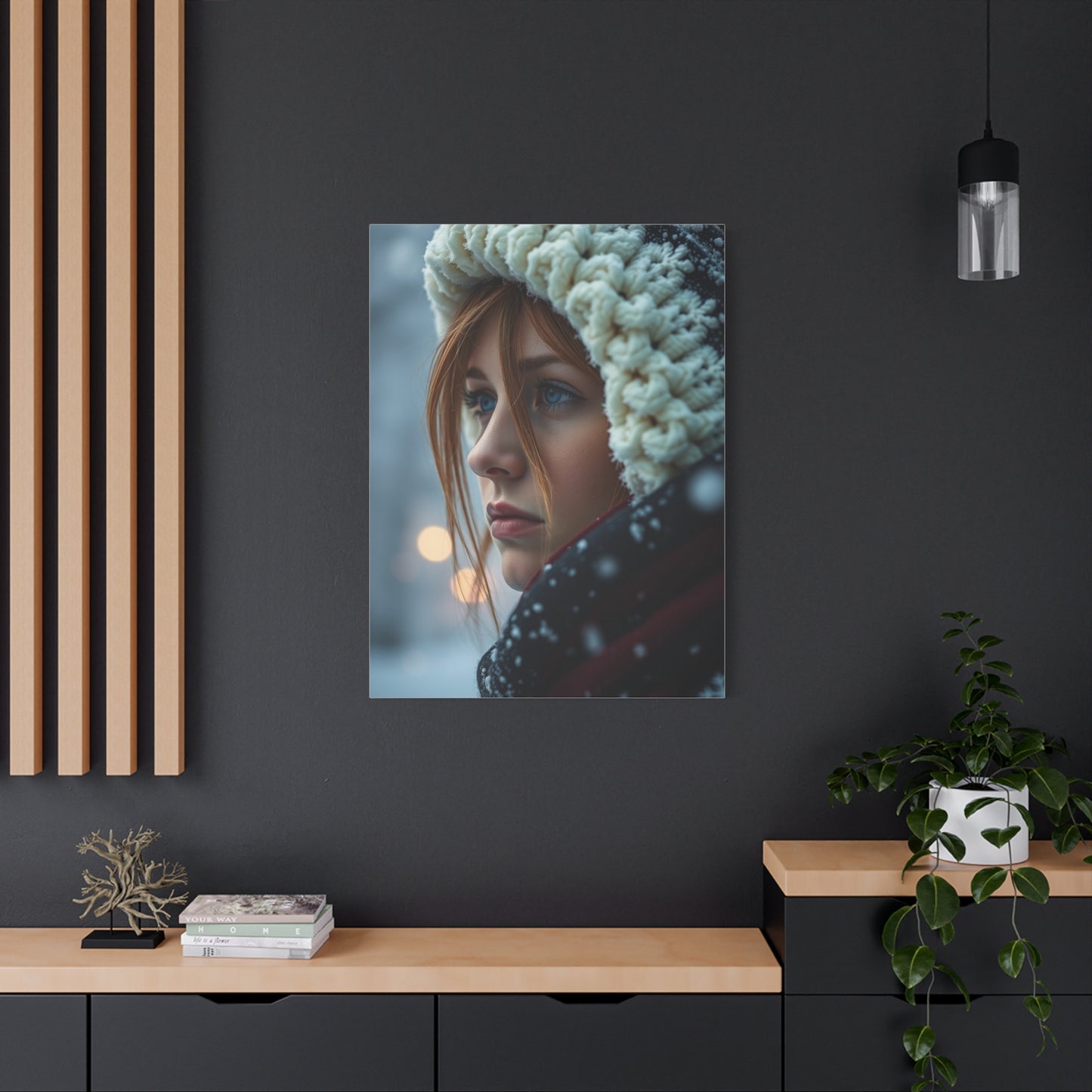 Whispering Winter Tableau Wall Art & Canvas Print