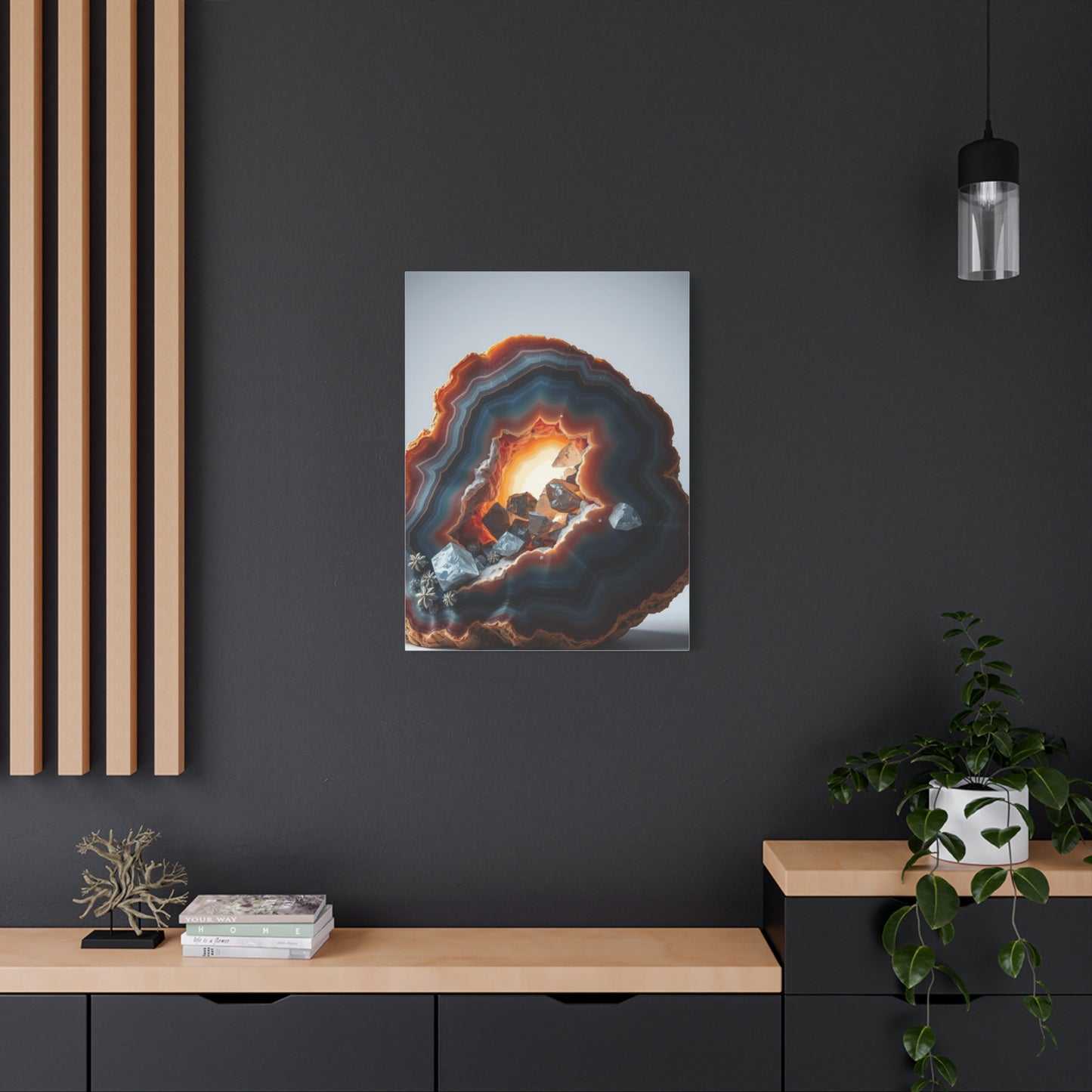 Supreme Art Agates, Geodes & Minerals Collection Wall Art & Canvas Print