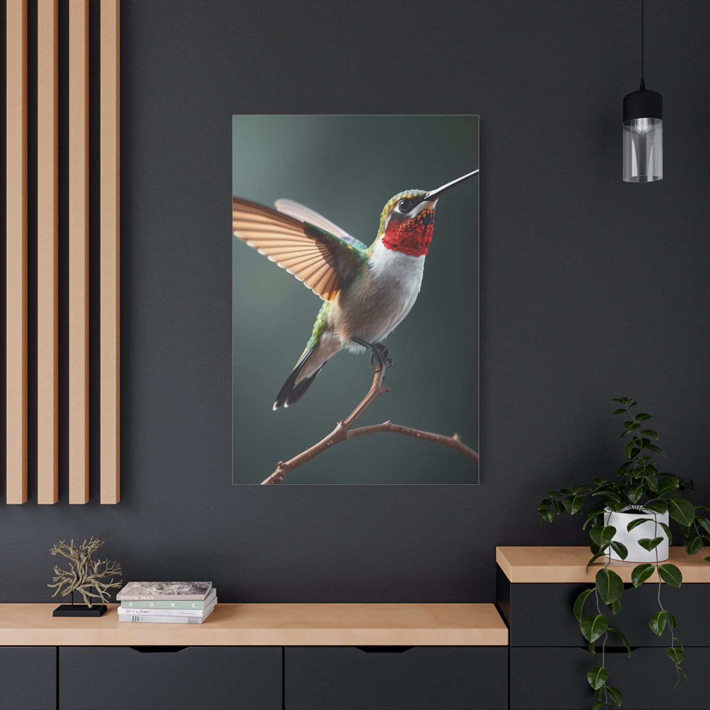 Supreme Humming Bird Art Collection Wall Art & Canvas Print