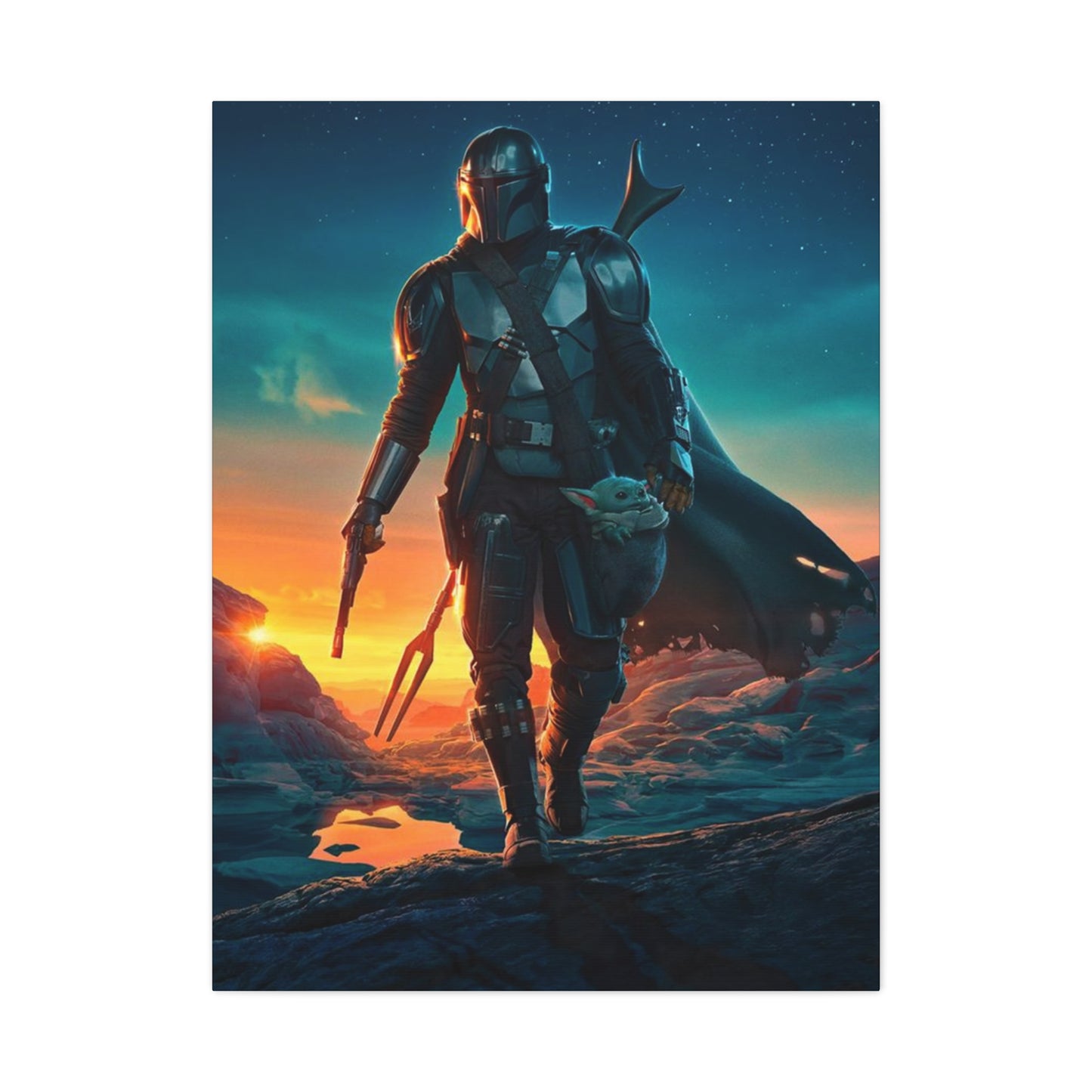 Star Wars Character And Yoda Wall Art & Canvas Prints