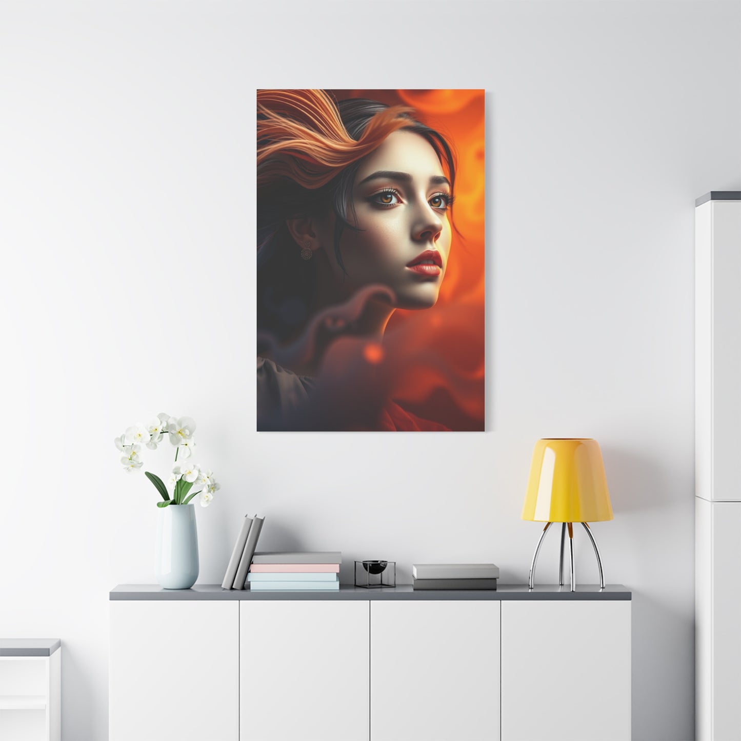Opulent Sienna Harmony Wall Art & Canvas Print