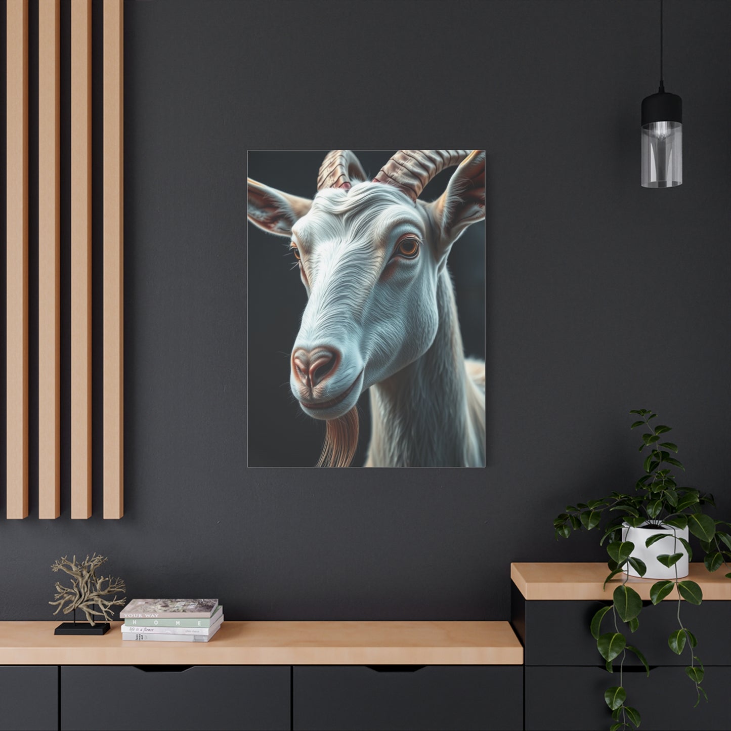 Noble Caprine Masterpiece Wall Art & Canvas Print
