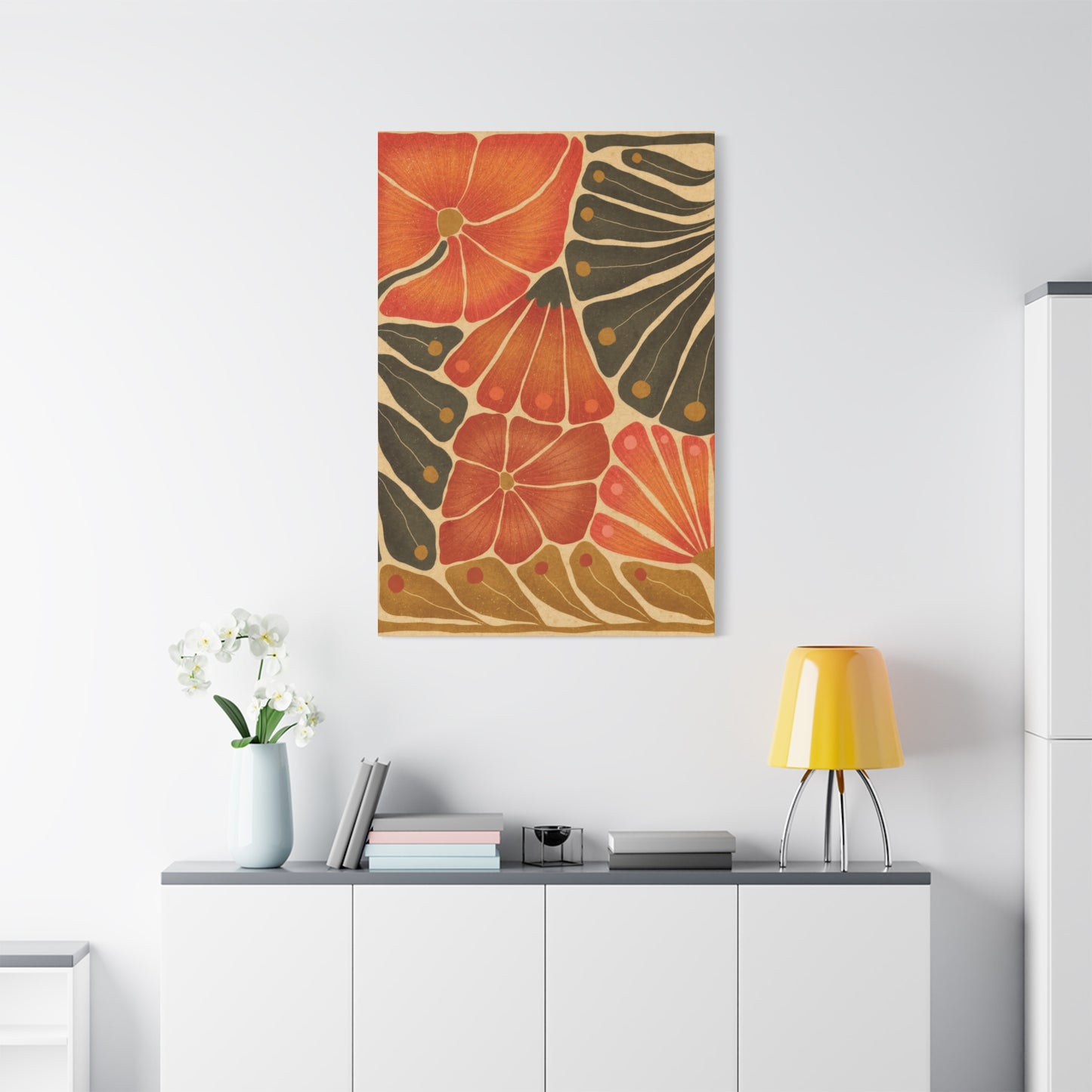 Flower Abstract Colorful Wall Art & Canvas Prints