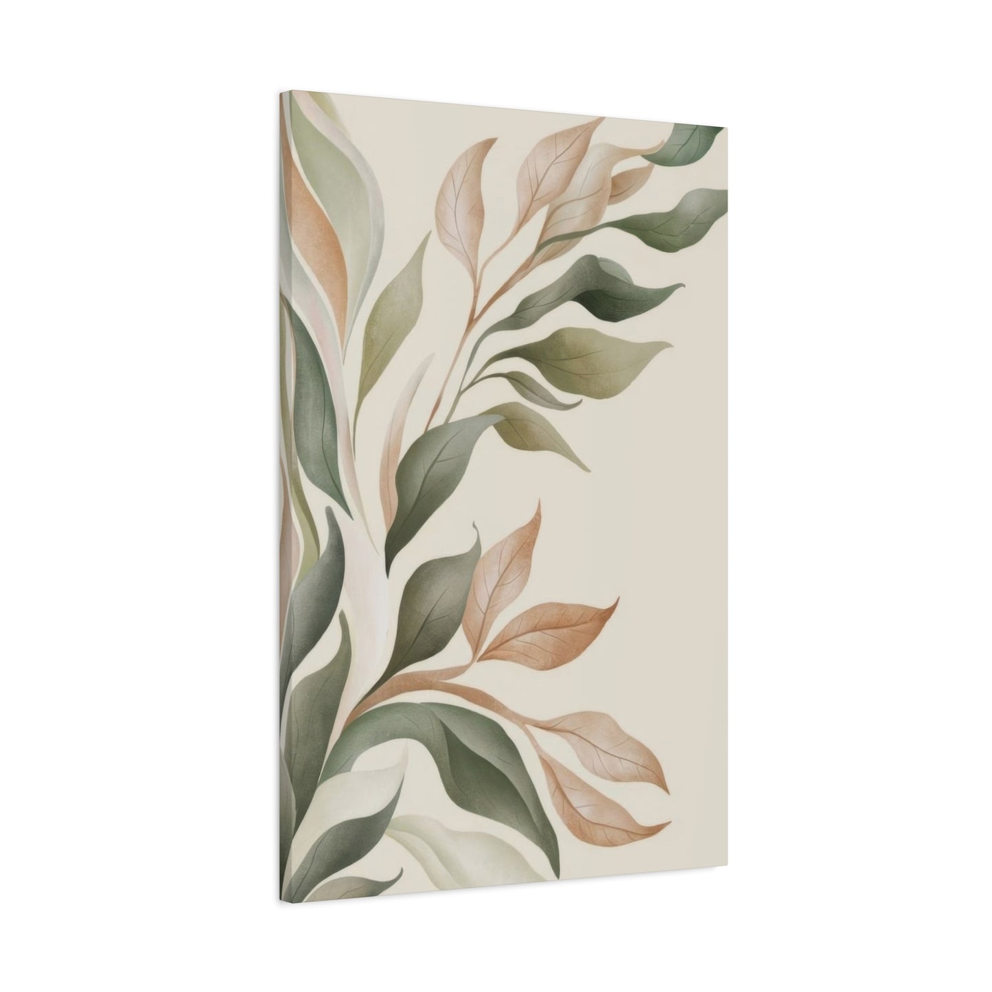 Plant Green Brown Earth Tones Wall Art & Canvas Prints