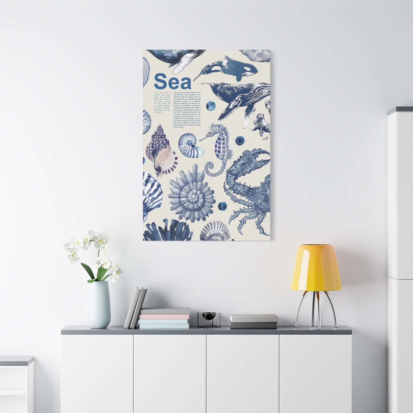 Beautiful Sea Creatures Poster Wall Art & Canvas Prints