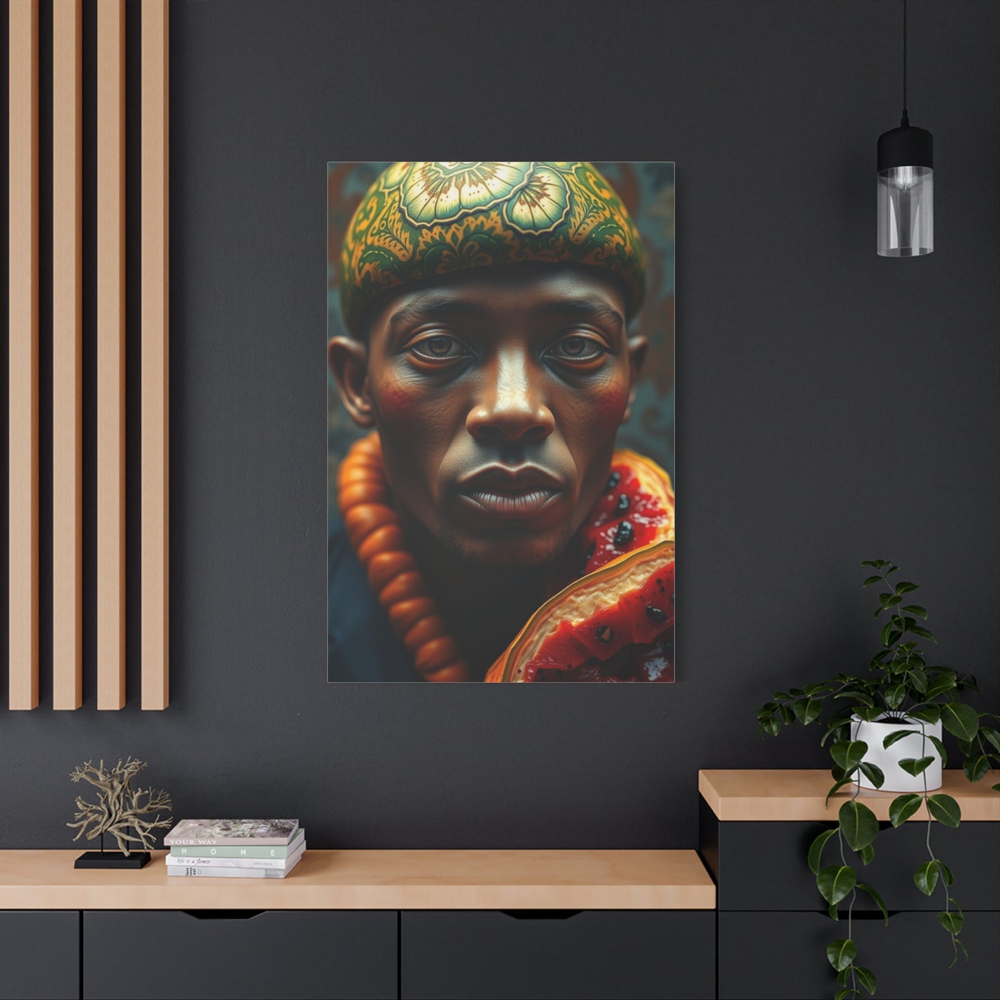 Verdant Essence Canvas Wall Art & Canvas Print