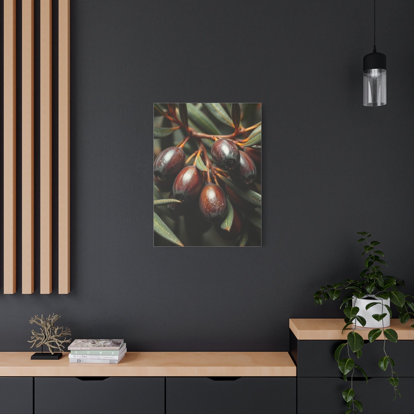 Verdant Elegance Canvas