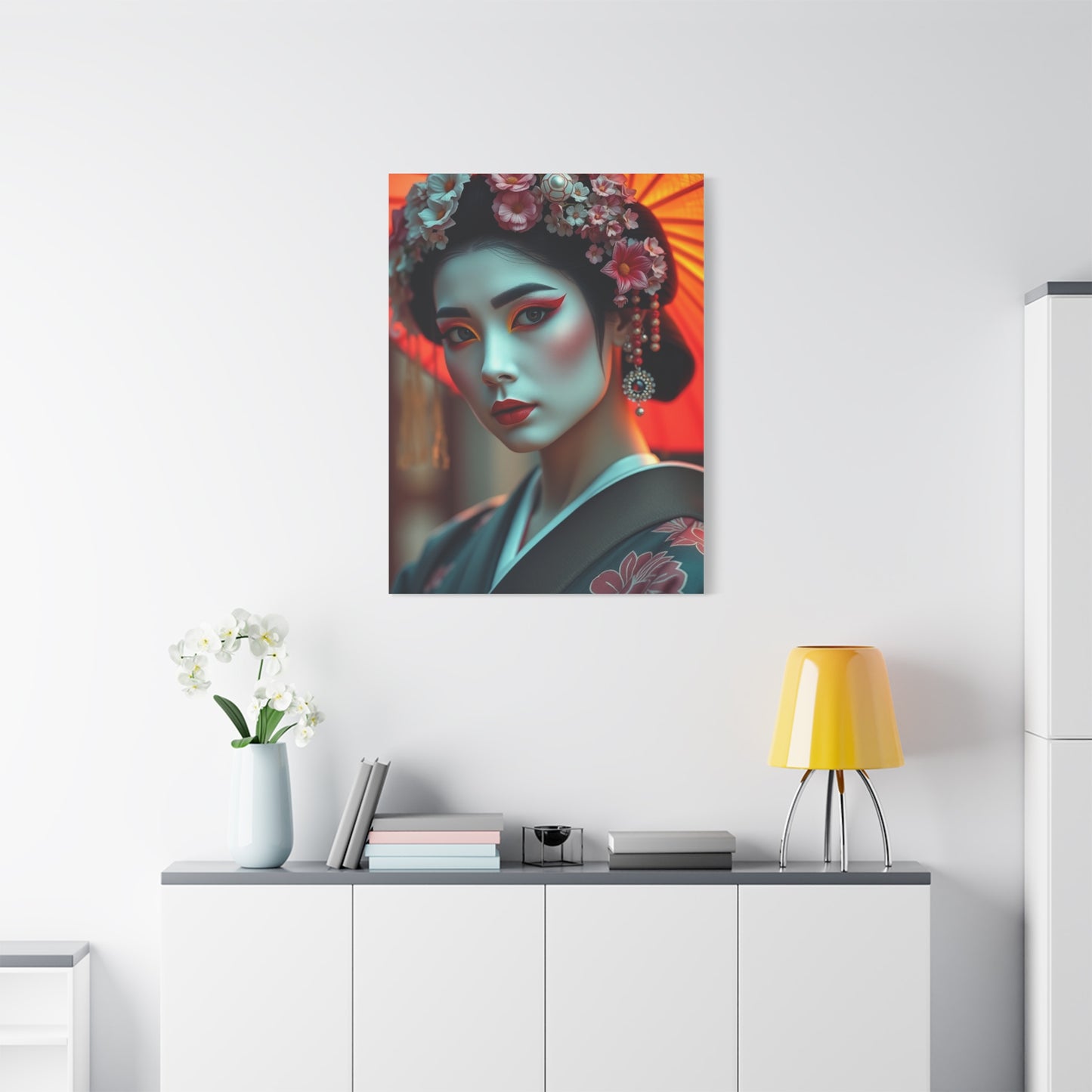 Geisha Art Canvas Art 9 Wall Art & Canvas Print