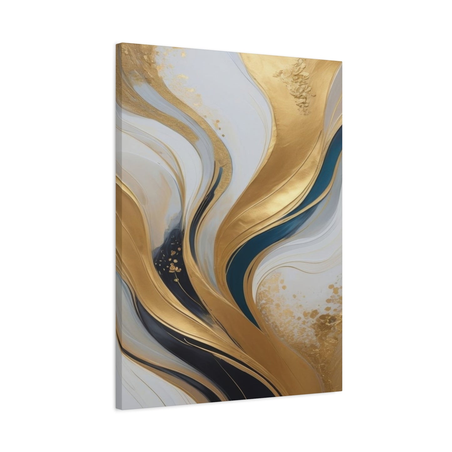 Golden Waves Wall Art & Canvas Prints