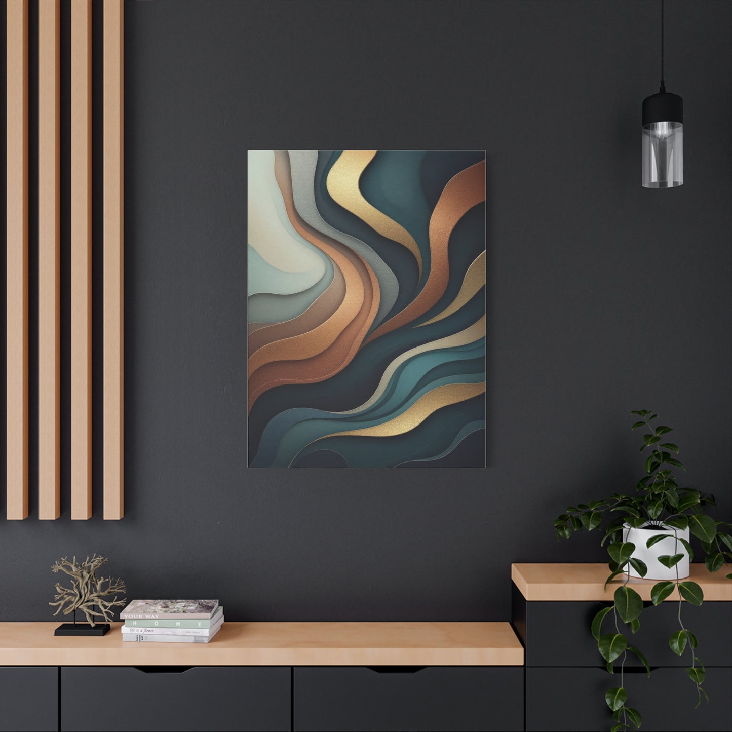 Earthen Waves Wall Art & Canvas Prints
