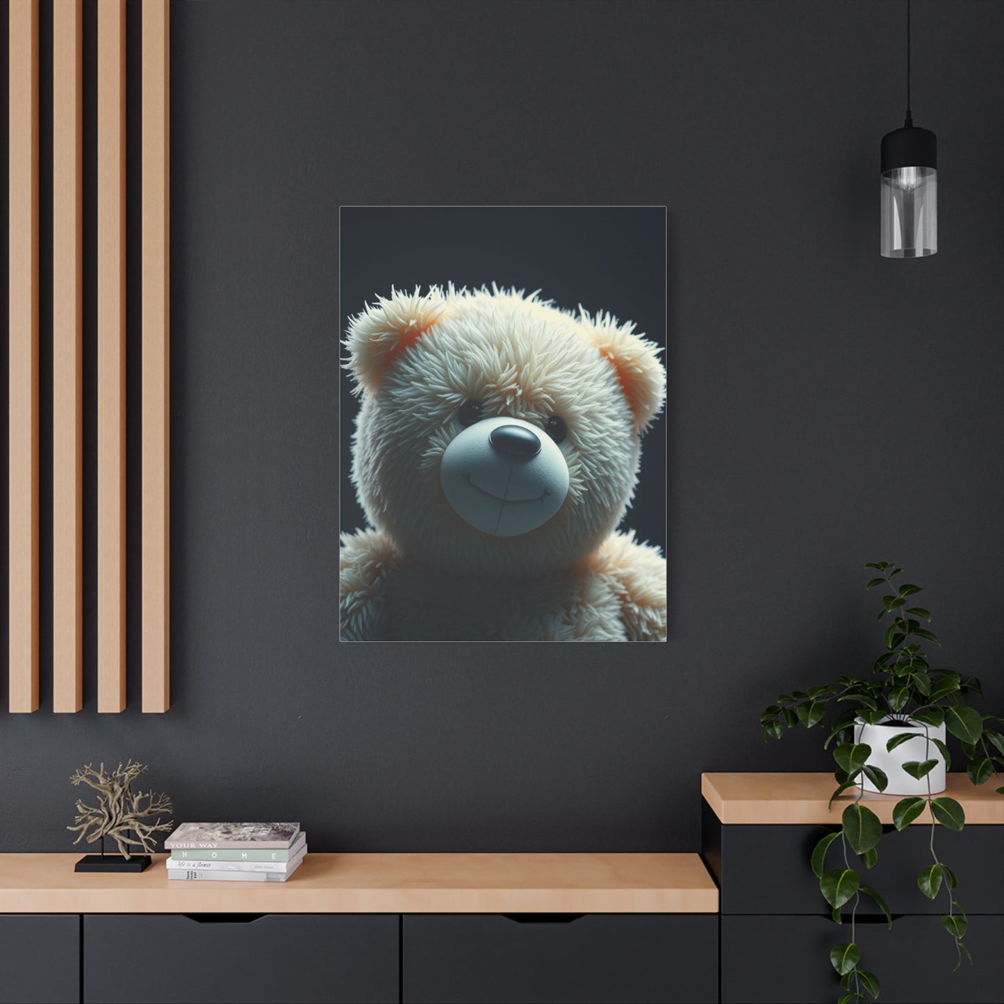 Teddy Bear Art Premium Canvas 20 Wall Art & Canvas Print