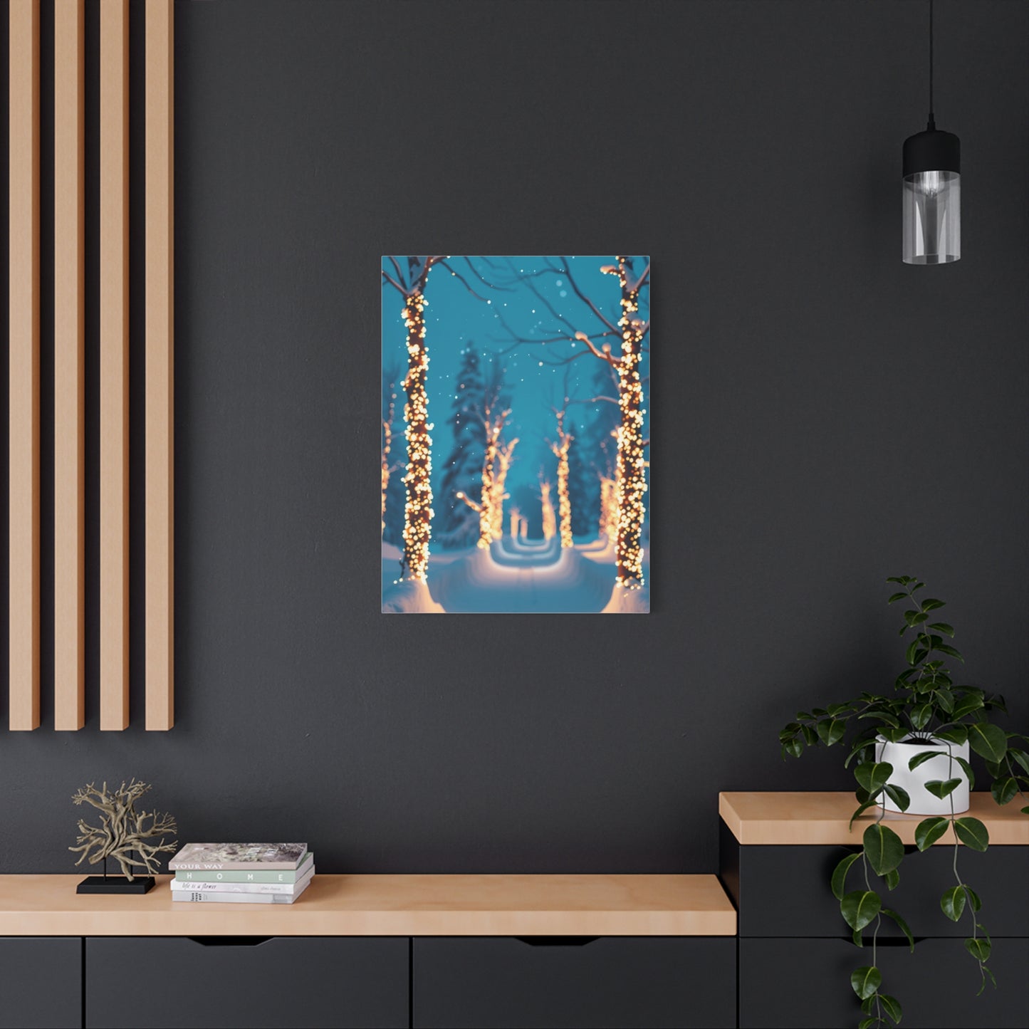 Snowbound Reverie Canvas Wall Art & Canvas Print