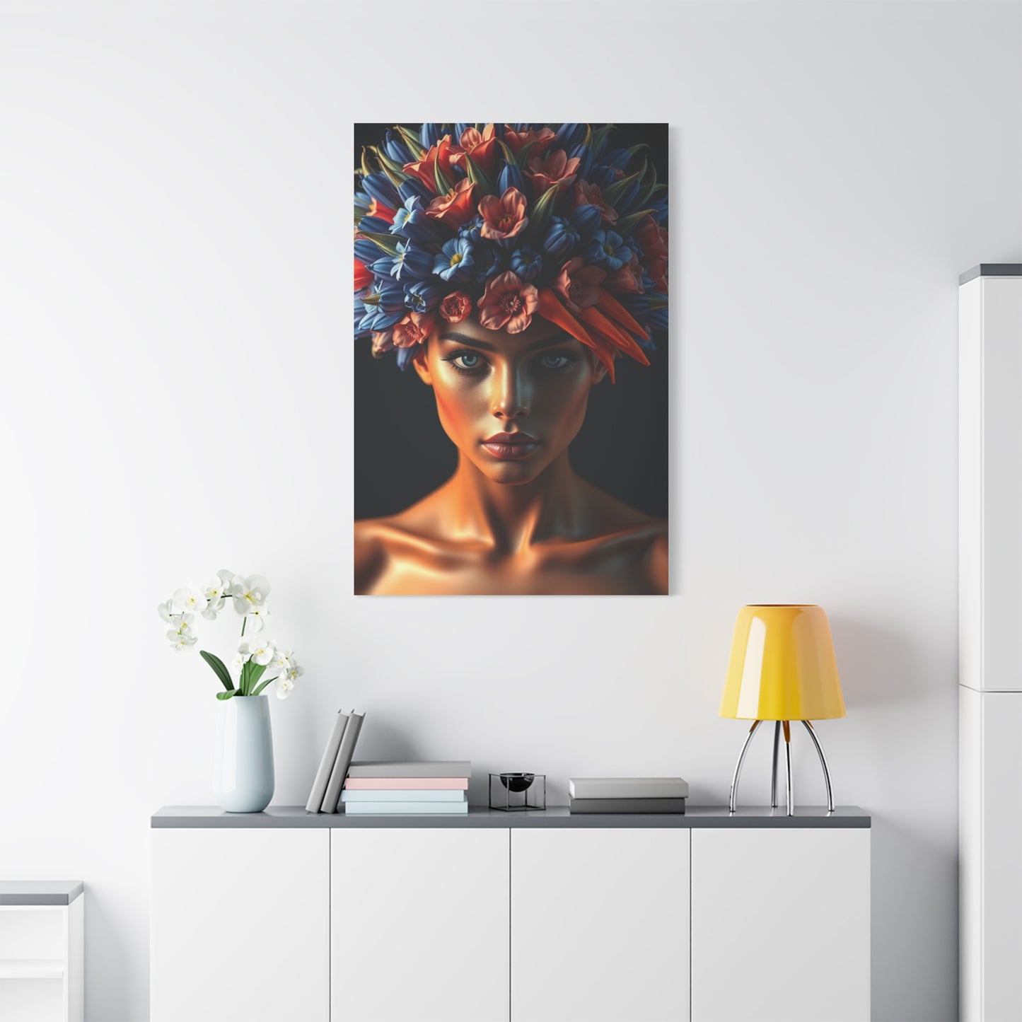 Heavenly Blossom Muse Wall Art & Canvas Print