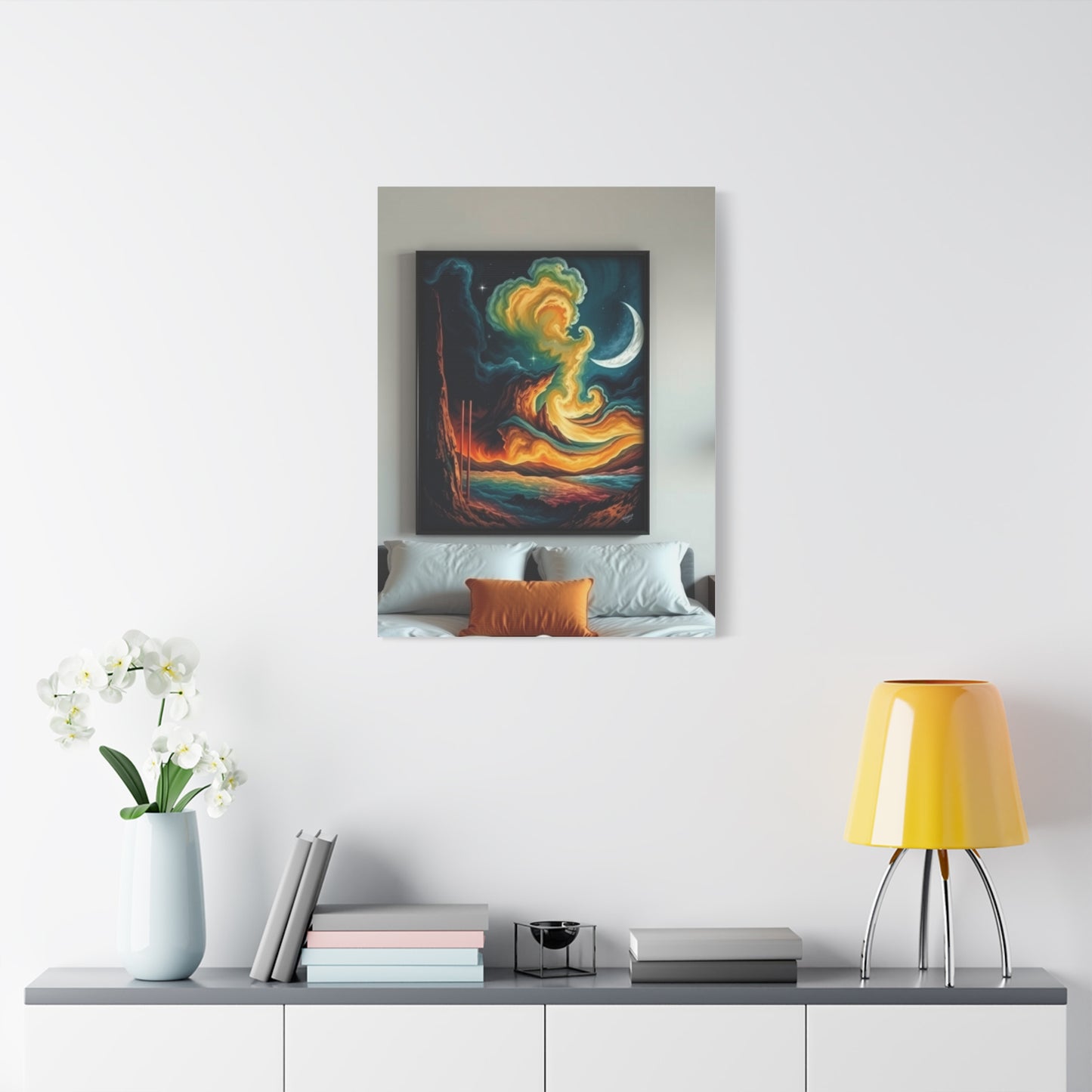 Sophisticated Slumber Mural Wall Art & Canvas Print
