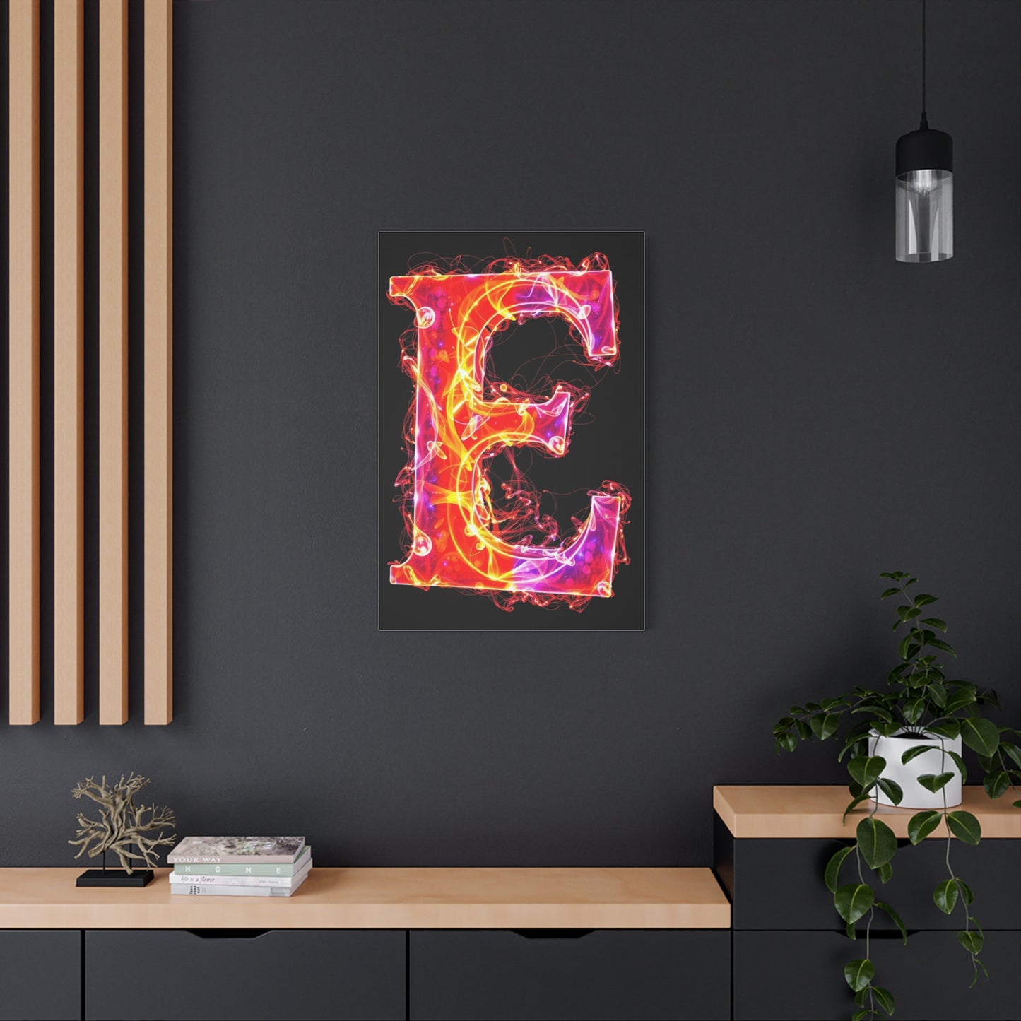The Letter E - Art Canvas Art 2 Wall Art & Canvas Print
