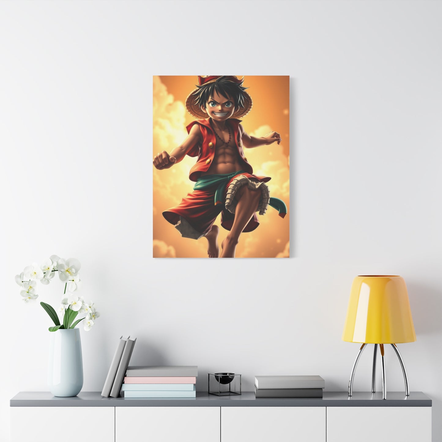 Monkey D. Luffy Art Canvas Art 1 Wall Art & Canvas Print