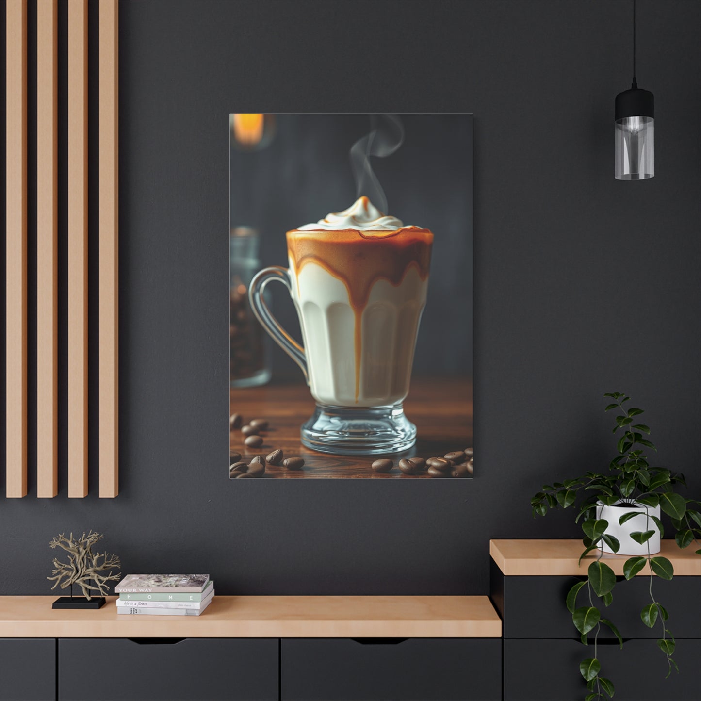 Espresso Dreamscape Artwork Wall Art & Canvas Print
