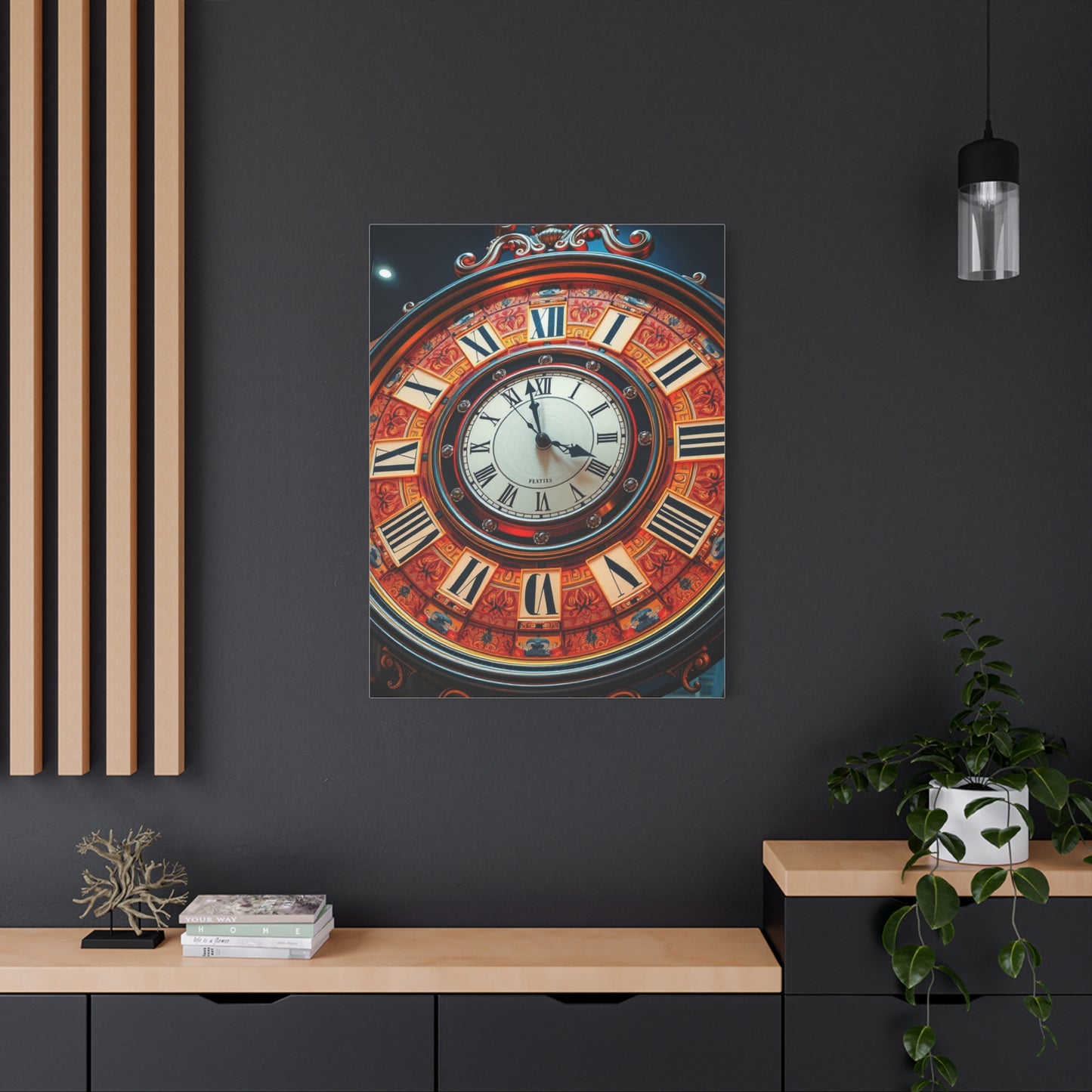 Clock Art Canvas Art 6 Wall Art & Canvas Print
