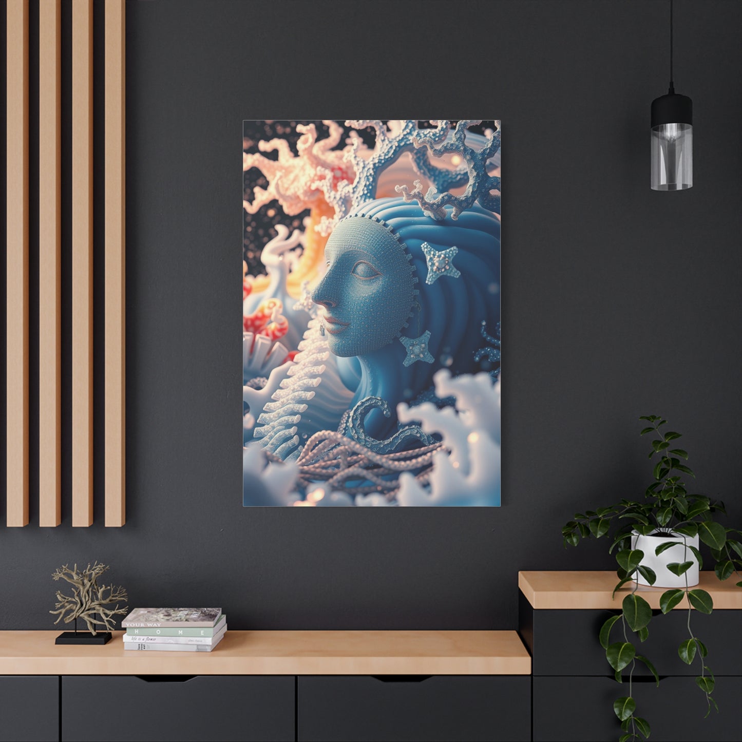 Oceanic Splendor Canvas Wall Art & Canvas Print