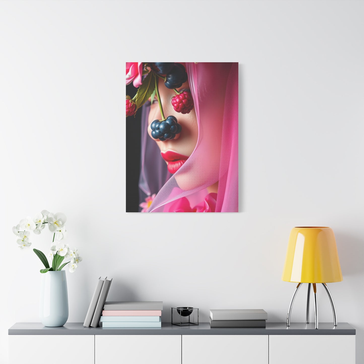 Rosé Sapphire Canvas