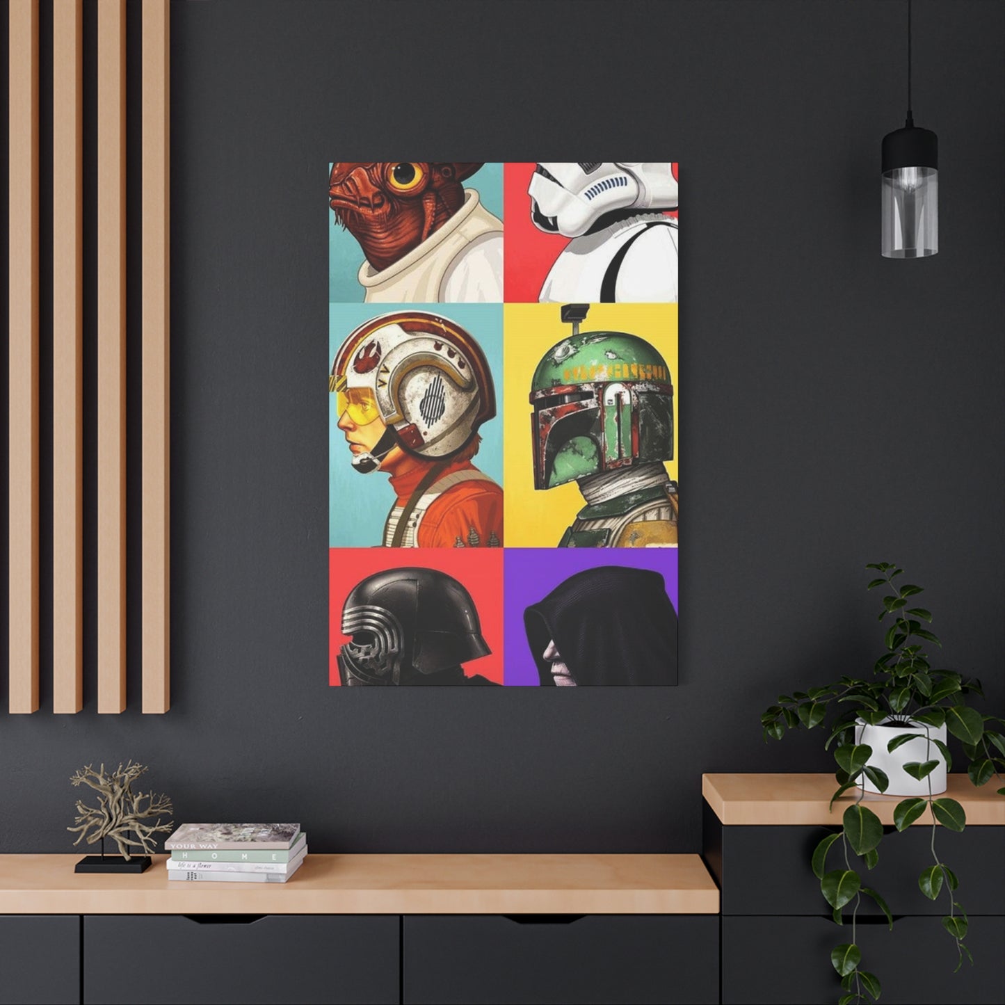 Star Wars Characters Poster Wall Art & Canvas Prints