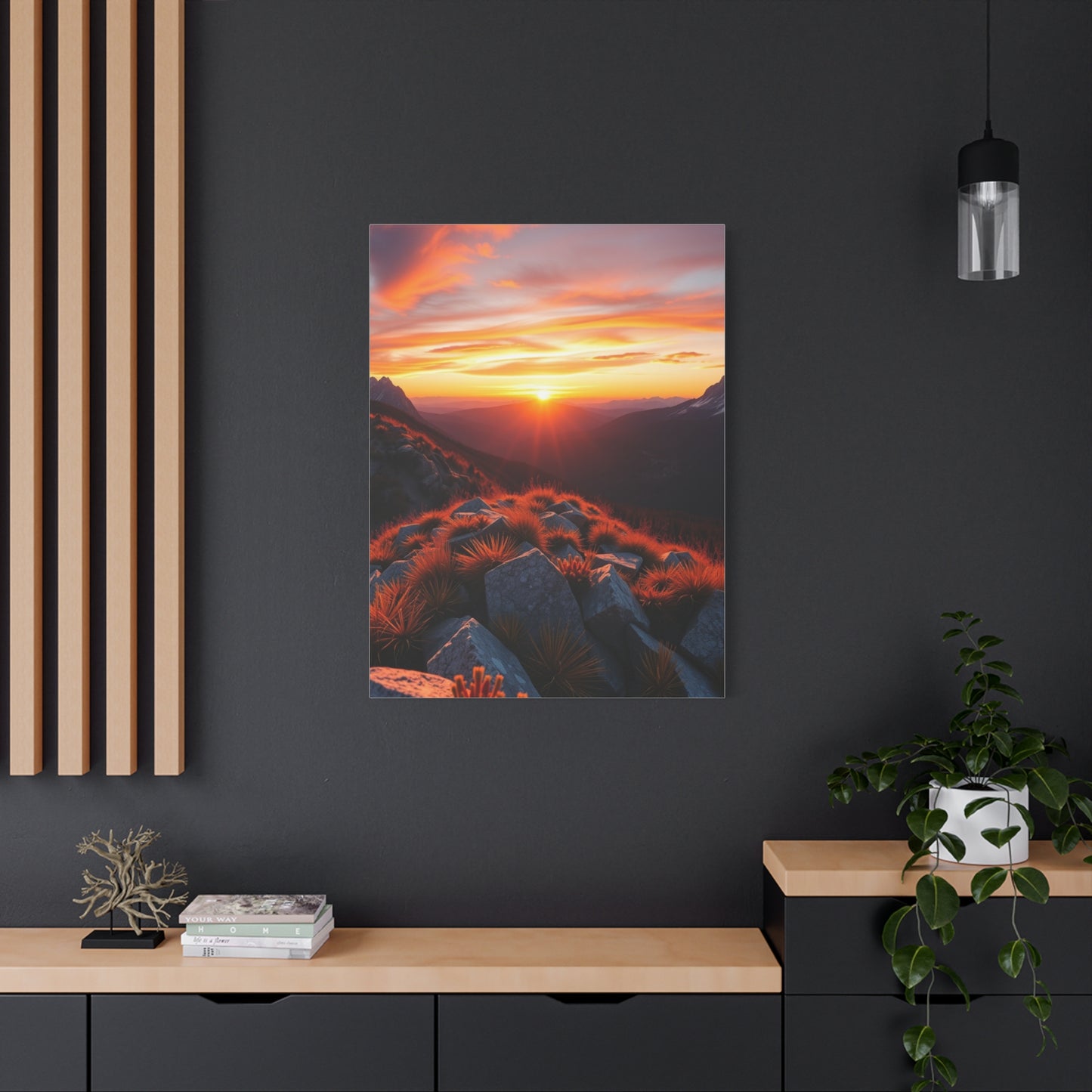 Aurora & Twilight: Pinnacle Panorama Wall Art & Canvas Print