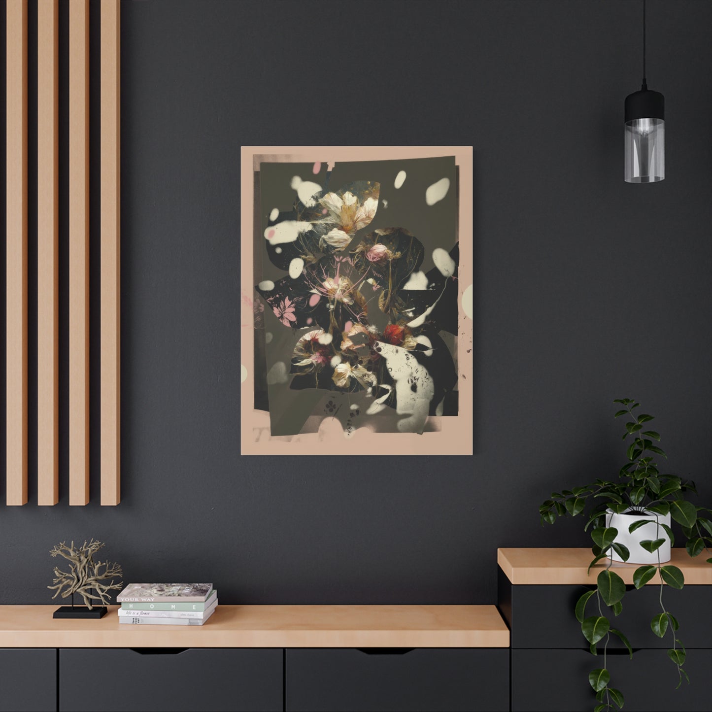 Floral Shadows Wall Art & Canvas Prints